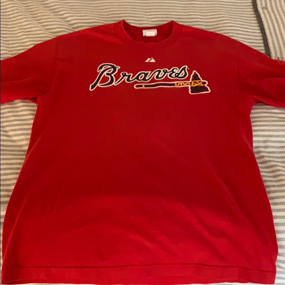 Atlanta Braves Chipper Jones Jersey Shirt
